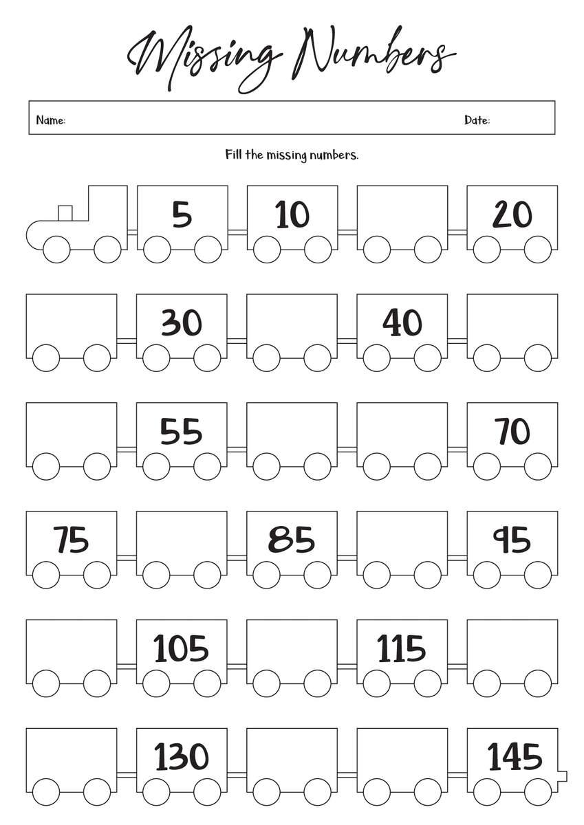 12 Math Worksheets Missing Numbers 1 20 Free PDF At Worksheeto 12 Math Worksheets Missing Numbers 1 20 Free PDF At Worksheeto