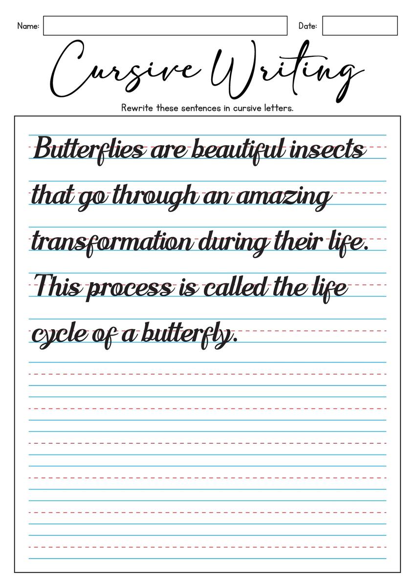 15 Cursive Writing Worksheets 2nd Grade Free PDF At Worksheeto