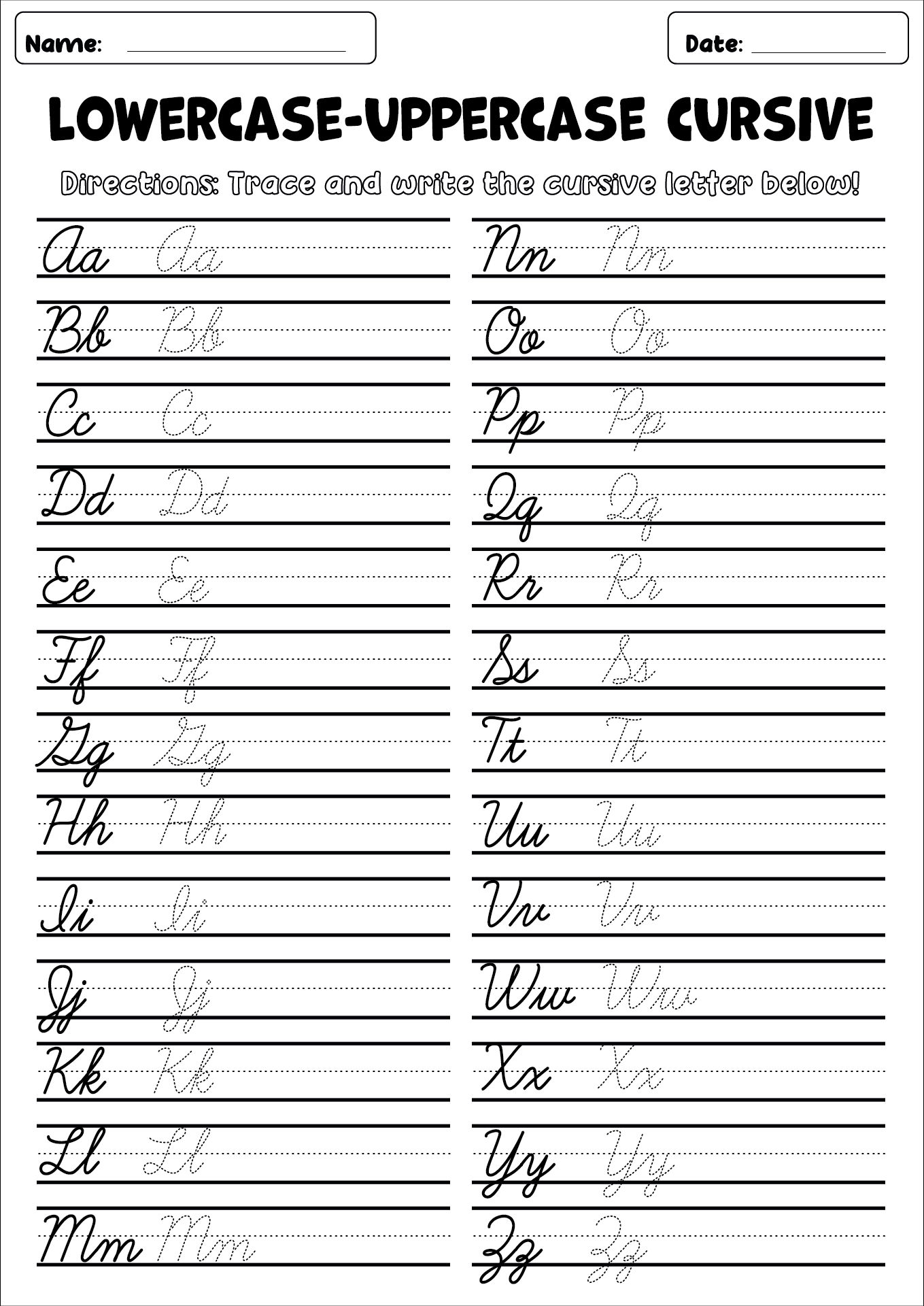 15 Cursive Writing Worksheets 2nd Grade Free PDF At Worksheeto 15 Cursive Writing Worksheets 2nd Grade Free PDF At Worksheeto