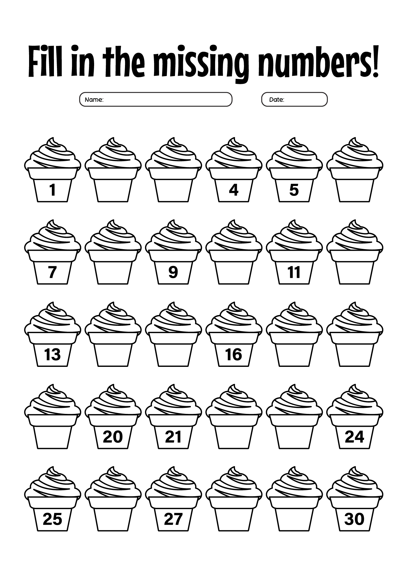 16 Missing Number Worksheets 1 20 Free PDF At Worksheeto 16 Missing Number Worksheets 1 20 Free PDF At Worksheeto
