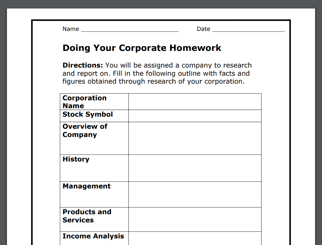 Reading Data Tables Quiz Worksheet For Kids Study