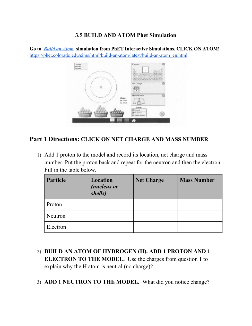 2 4 Build An Atom Phet Simulation Jill Mayorga Library Formative