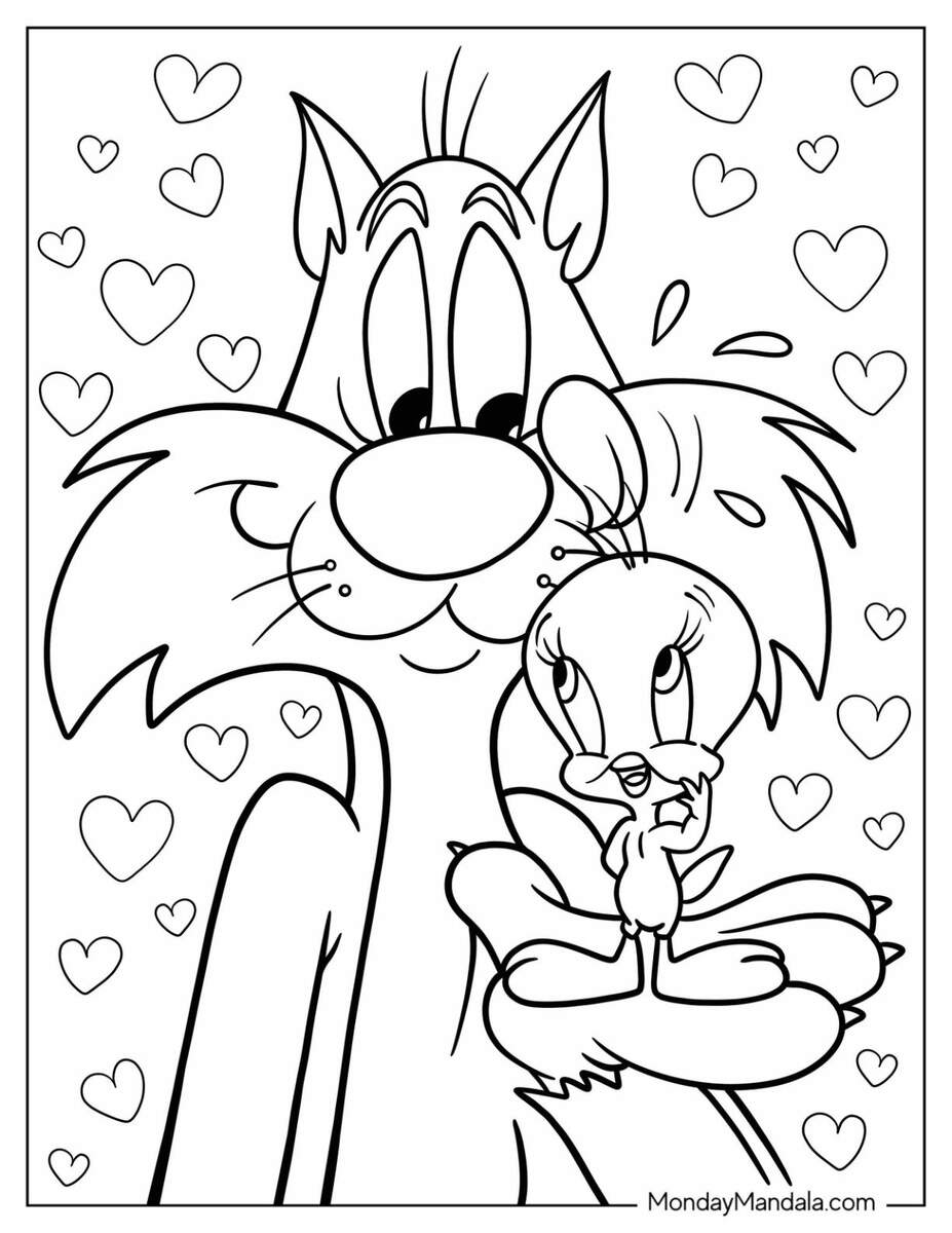 20 Tweety Bird Coloring Pages Free PDF Printables 20 Tweety Bird Coloring Pages Free PDF Printables