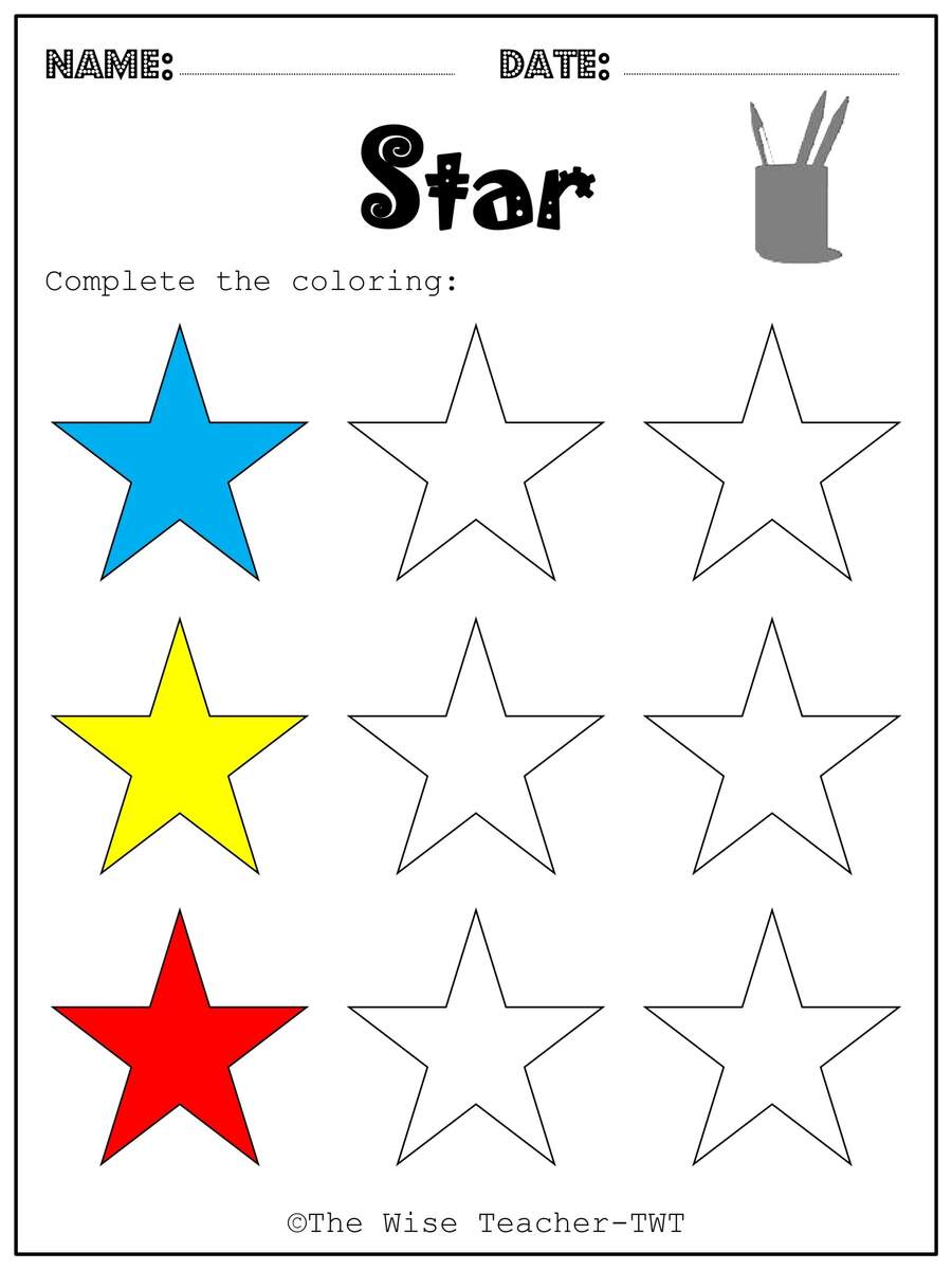 21 2D Printable Coloring Shapes Worksheets Coloring Pages Made By Teachers