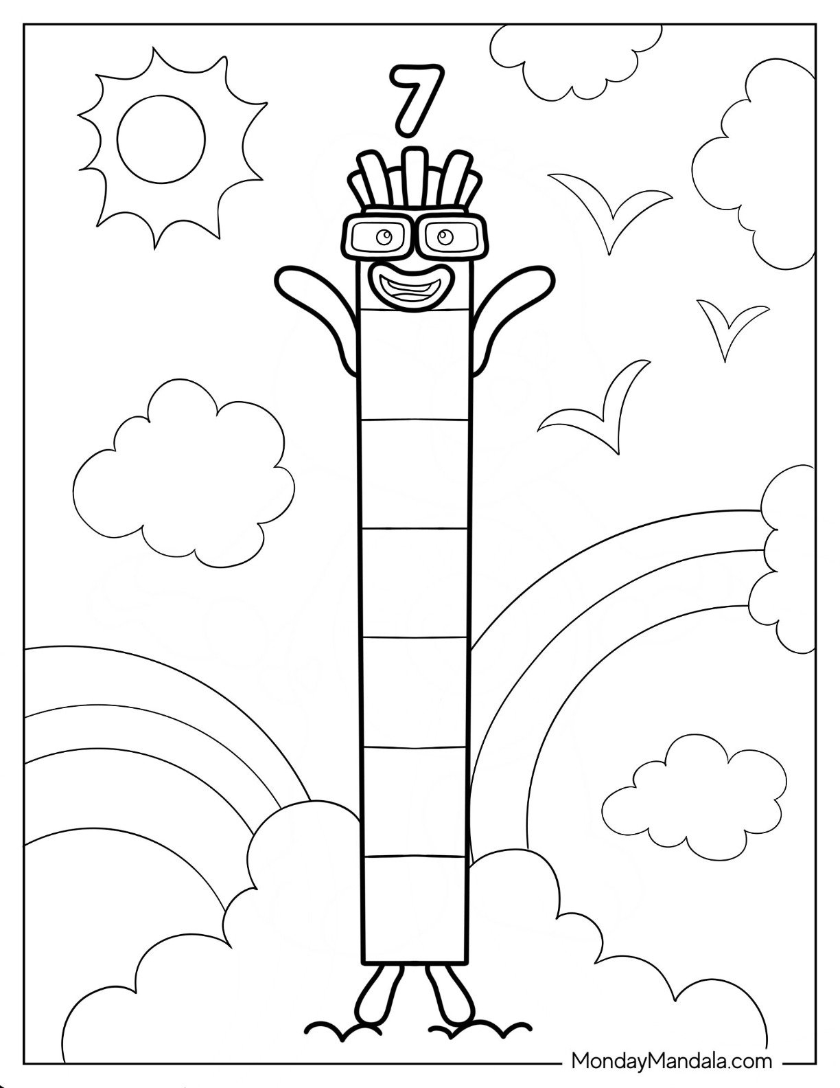 28 Numberblocks Coloring Pages Free PDF Printables 28 Numberblocks Coloring Pages Free PDF Printables