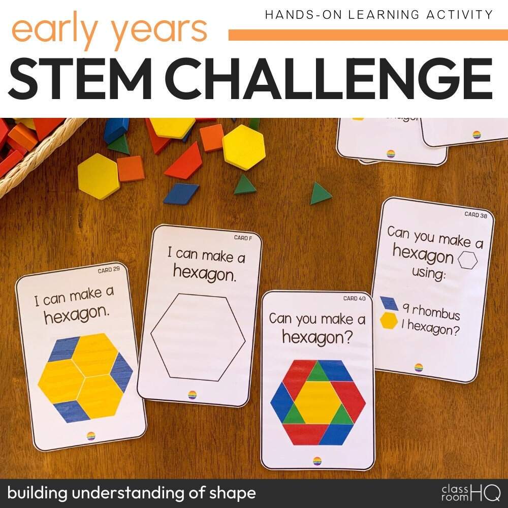 2D Shape STEM Challenge Pattern Block Task Cards And Mats Etsy 2D Shape STEM Challenge Pattern Block Task Cards And Mats Etsy