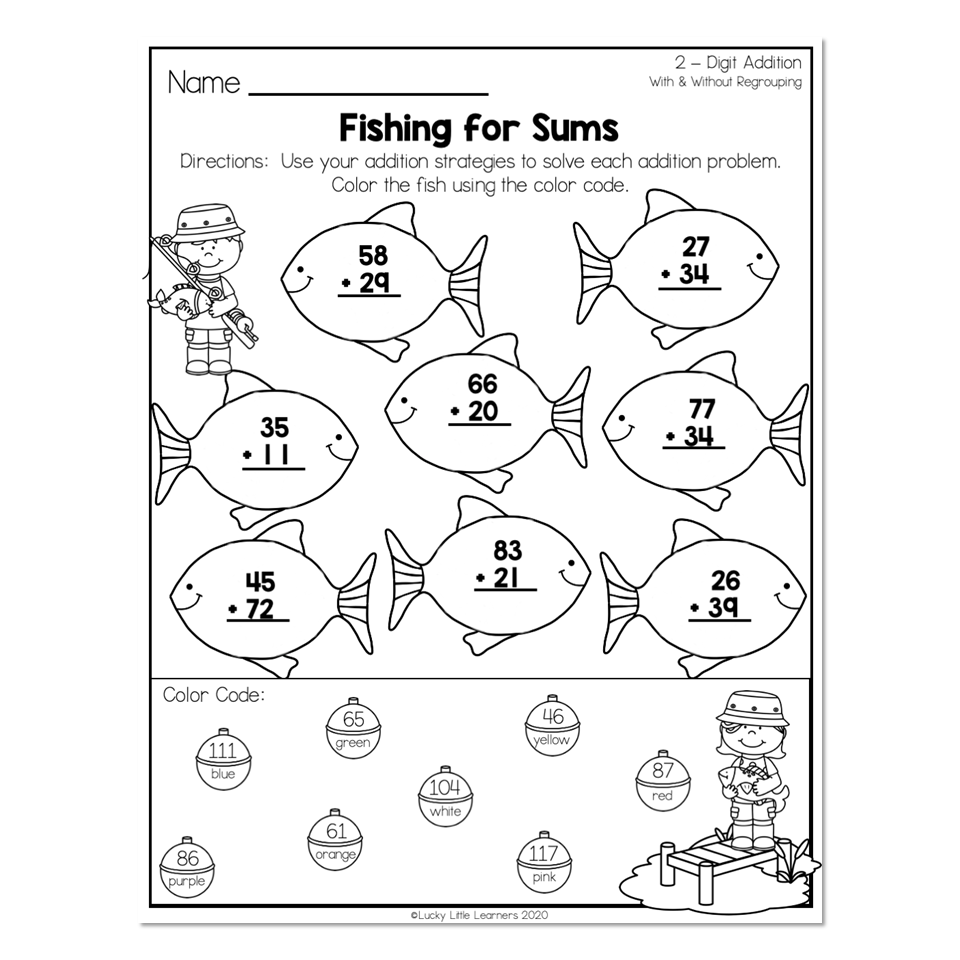 2nd Grade Math Worksheets 2 Digit Addition With Regrouping Worksheets Library 2nd Grade Math Worksheets 2 Digit Addition With Regrouping Worksheets Library