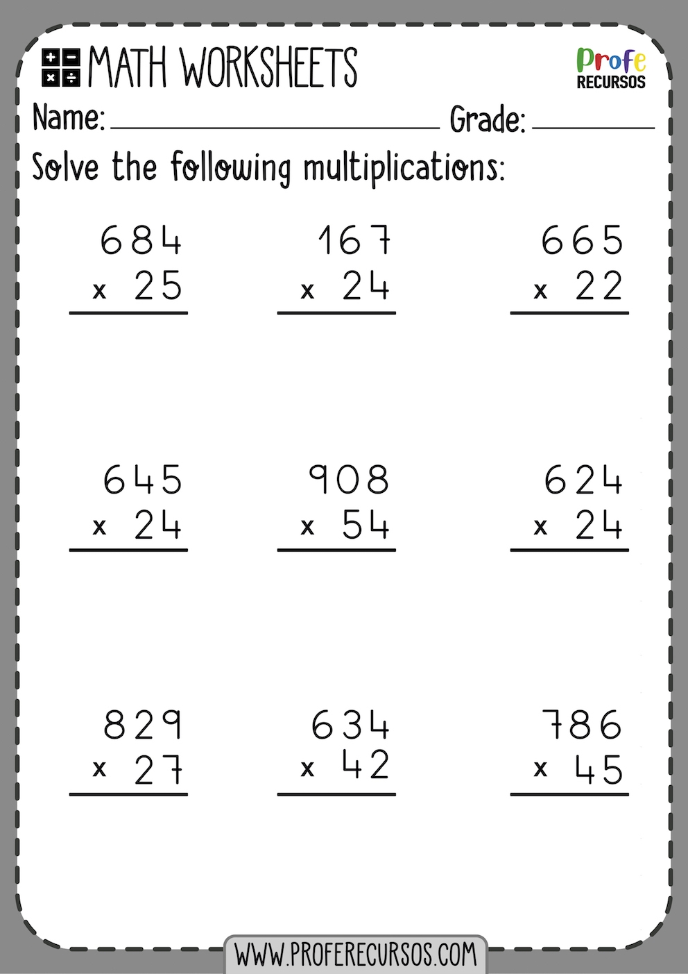 2x3 Digit Multiplication Worksheet Worksheets Library 2x3 Digit Multiplication Worksheet Worksheets Library