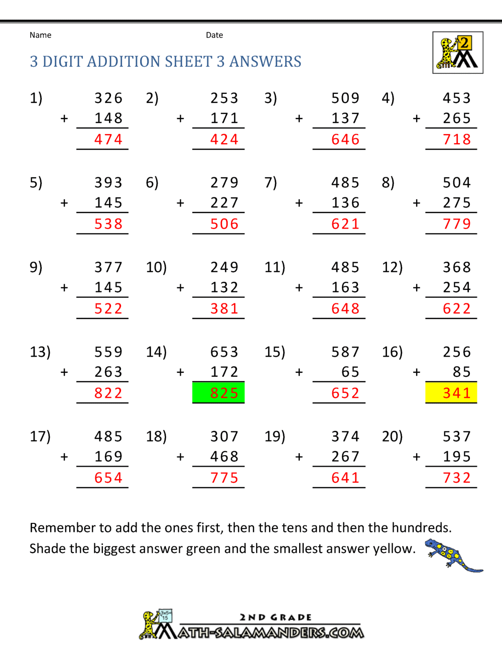3 Digit Addition Regrouping Worksheets 3 Digit Addition Regrouping Worksheets