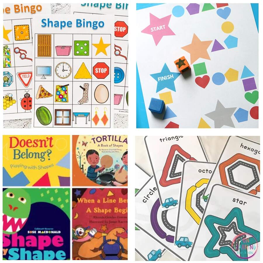 30 Fun Shape Activities For Kids To Learn Shapes