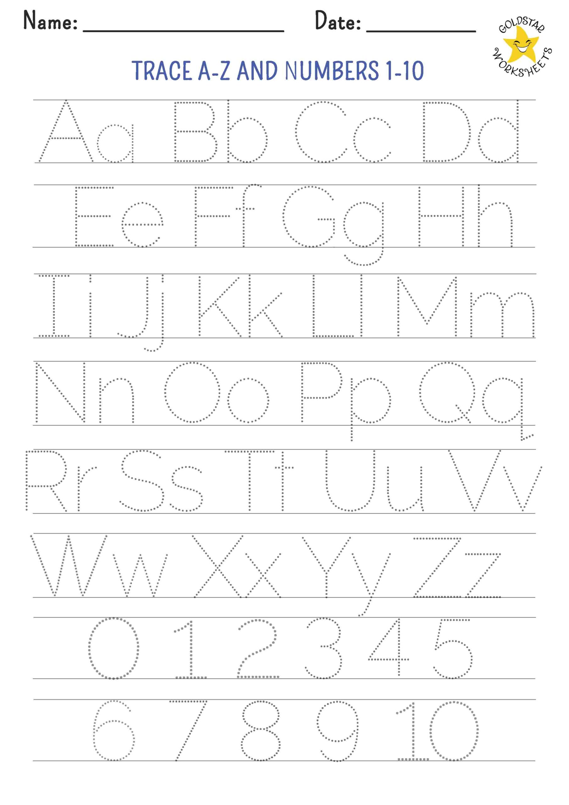 Kids Letter Tracing 10 Free PDF Printables Printablee