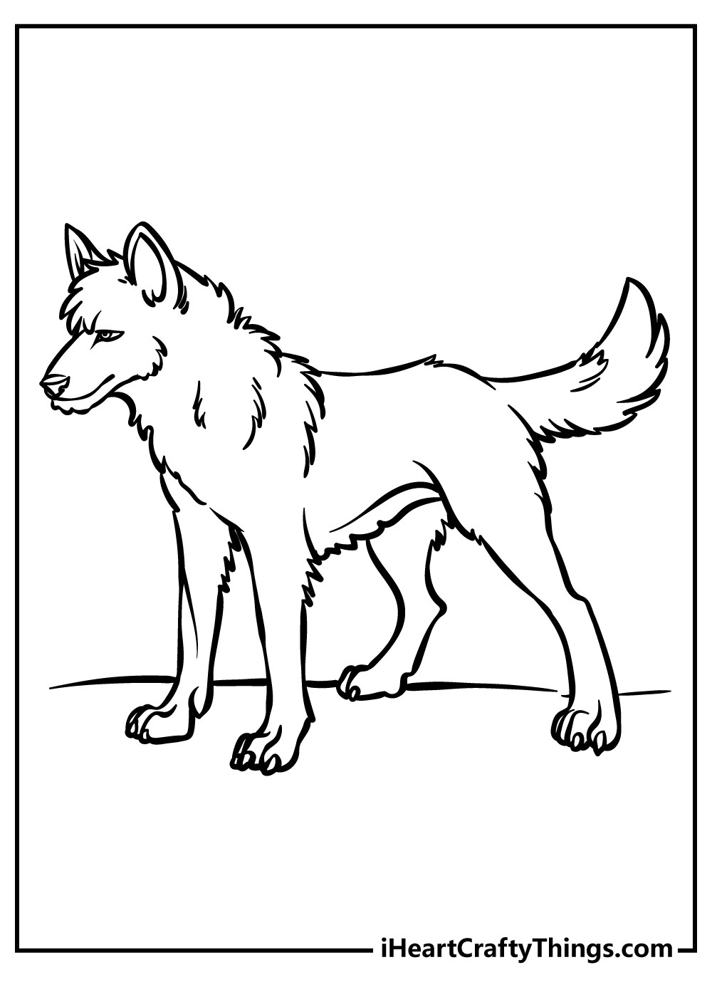 39 Wolf Coloring Pages 100 Free Printables
