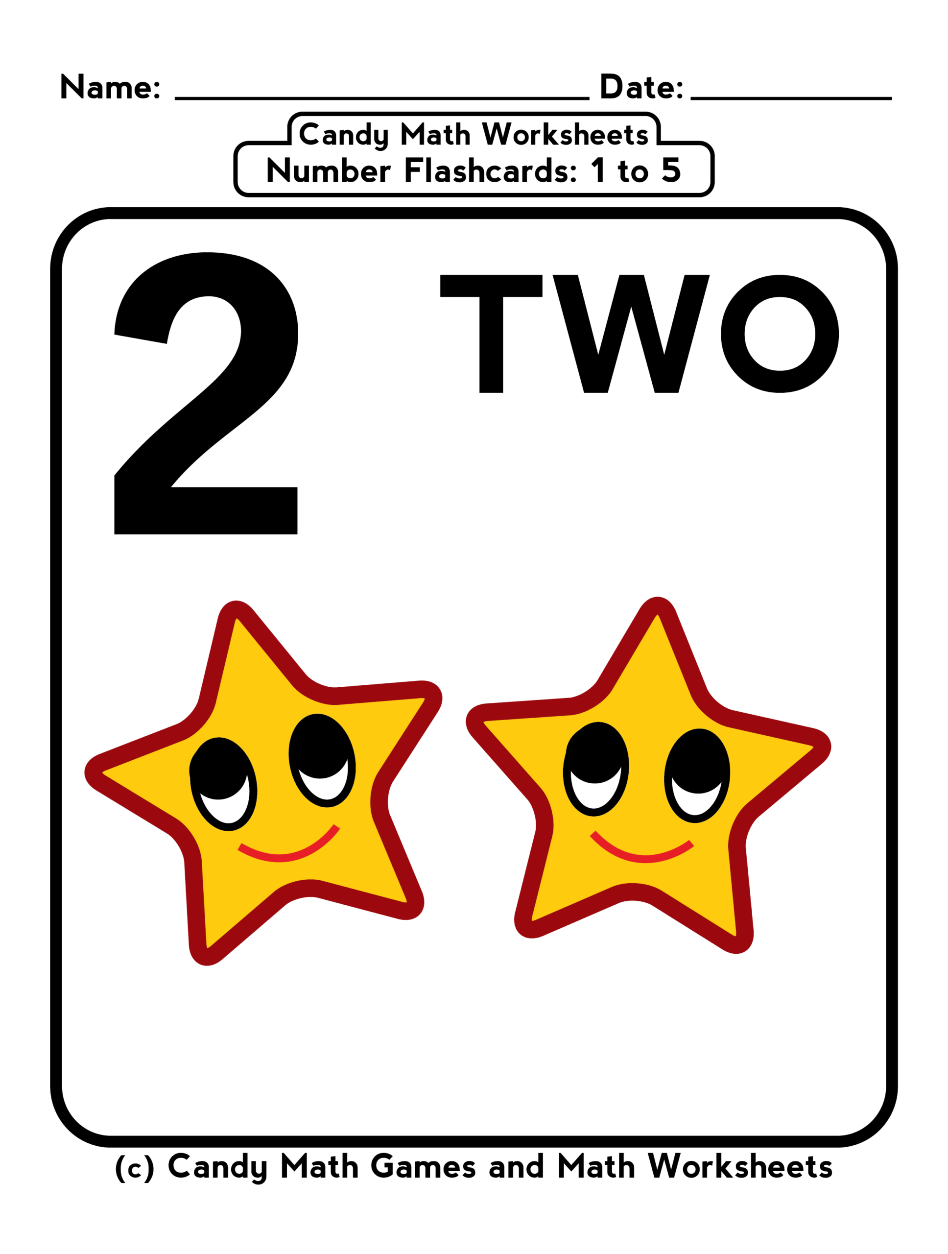 5 Free Math Worksheets And Counting FlashCards For Kids Penny Candy Math Worksheets