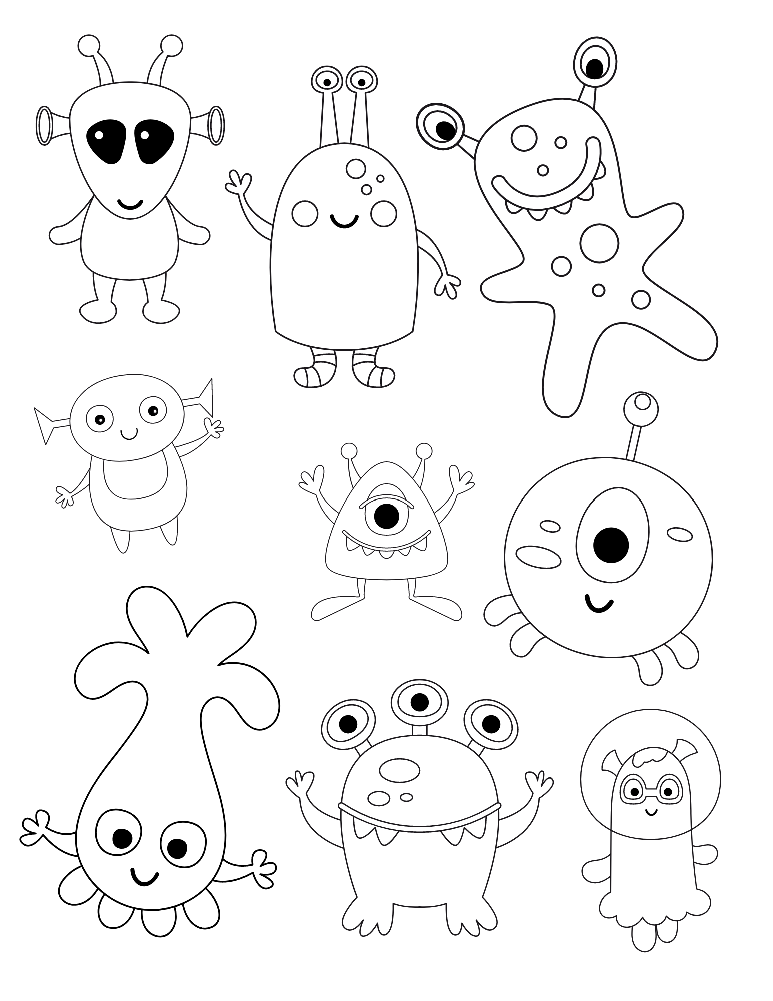 Alien Coloring Pages Two Kids And A Coupon Alien Coloring Pages Two Kids And A Coupon