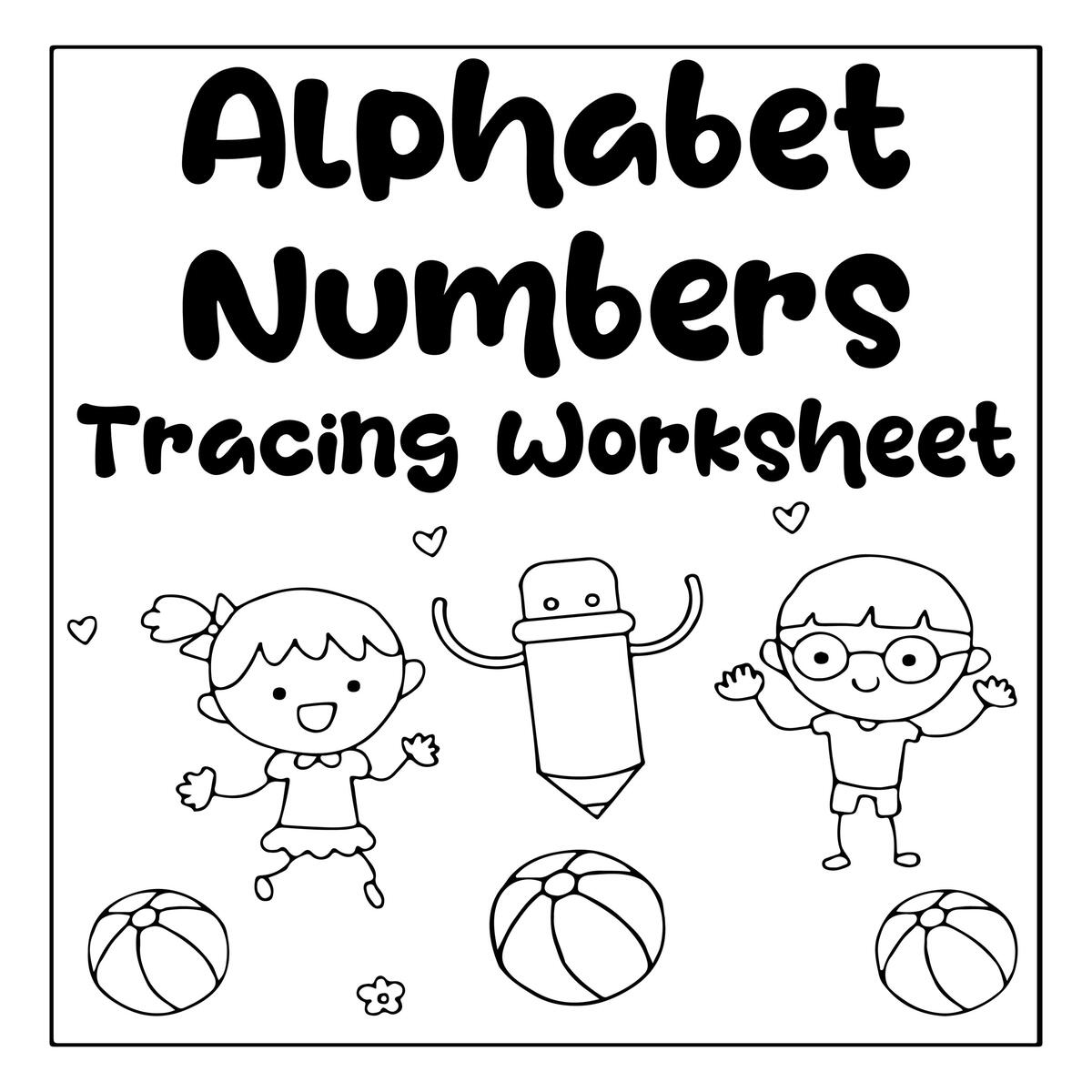 Alphabet And Number Tracing Guide For Pre School And Kindergarten Made By Teachers Alphabet And Number Tracing Guide For Pre School And Kindergarten Made By Teachers