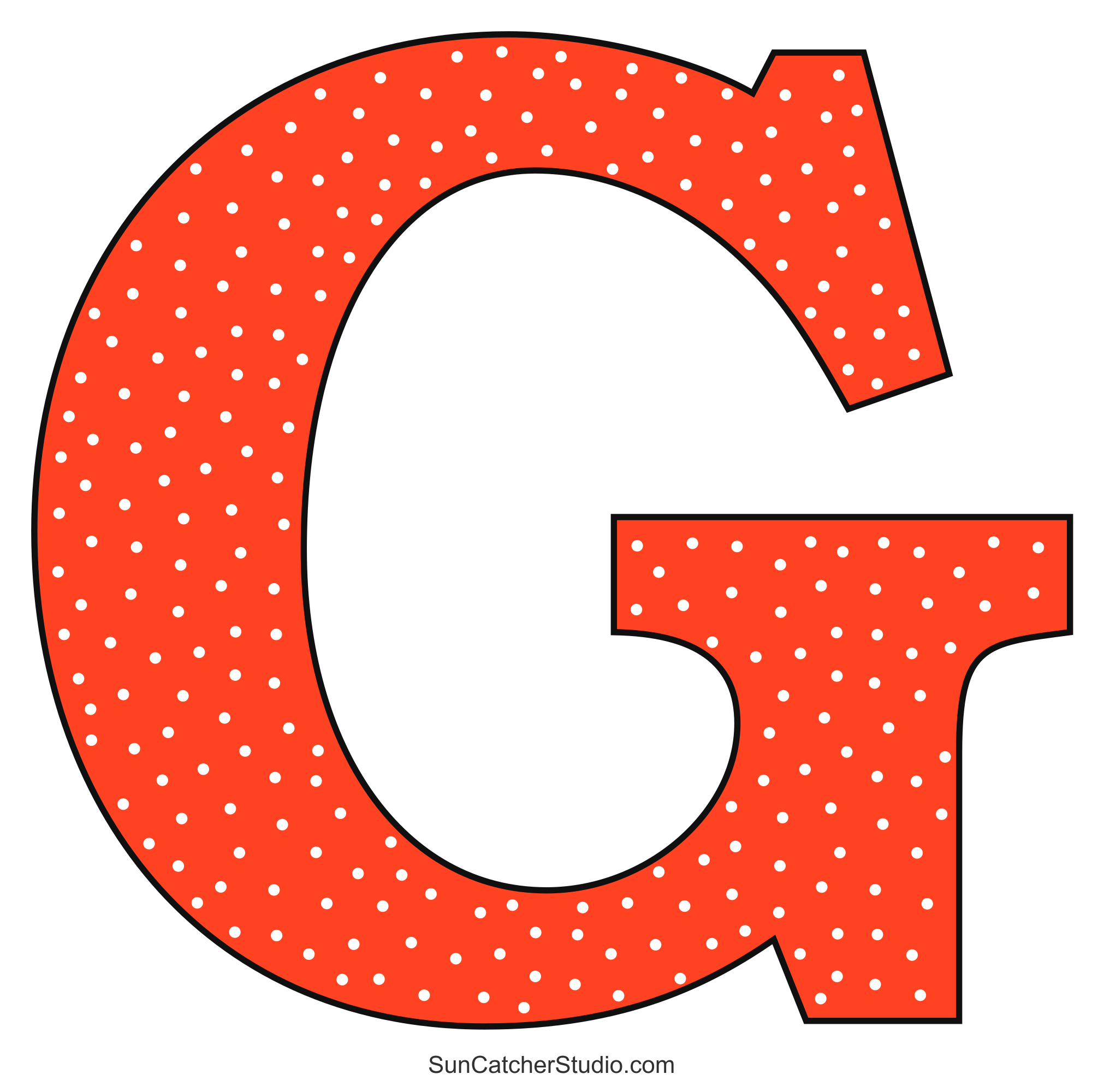 Alphabet Letters And Numbers With A Colorful Polka Dot Design Free Printables Lettering SVG Files Tools Apps