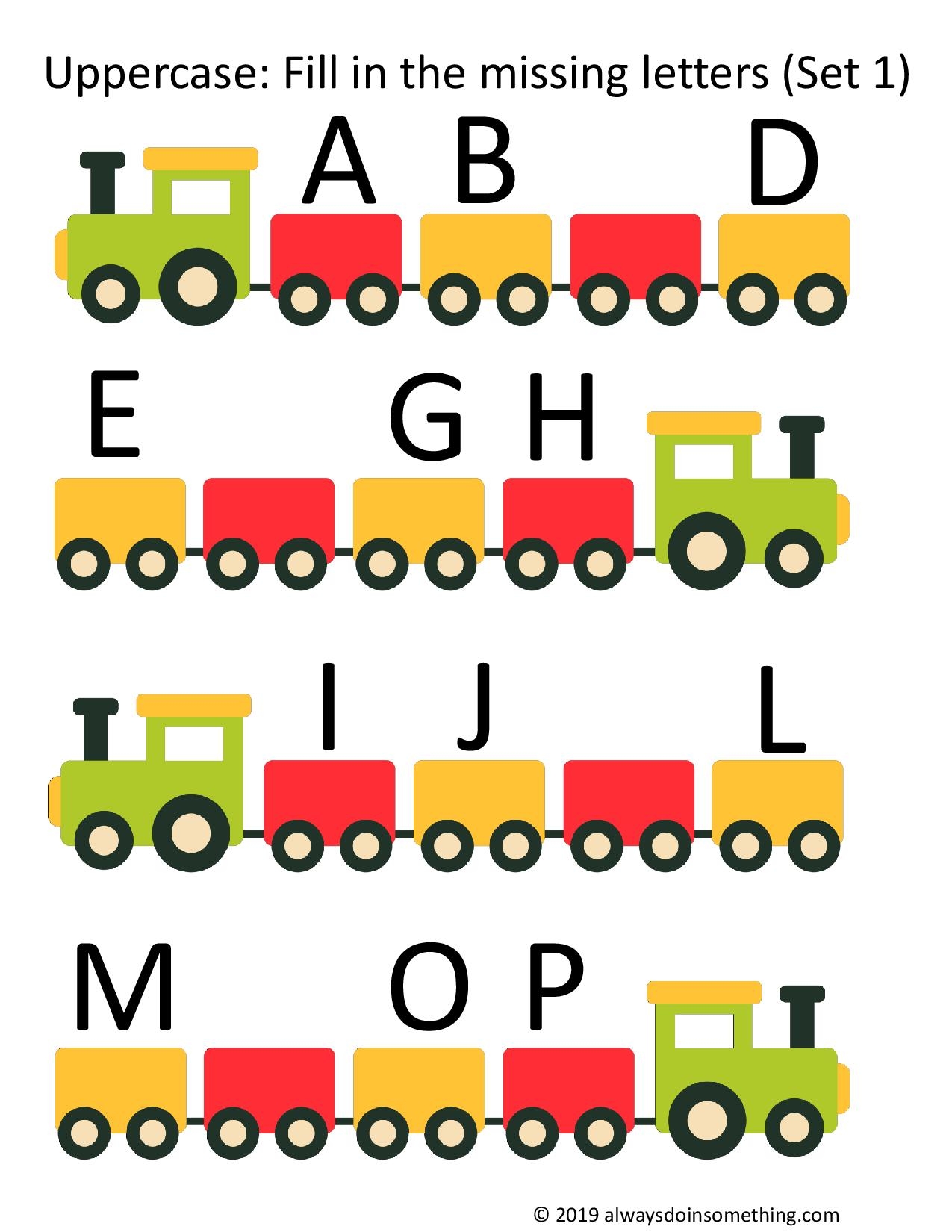 Alphabet Train Worksheets And Cards Made By Teachers