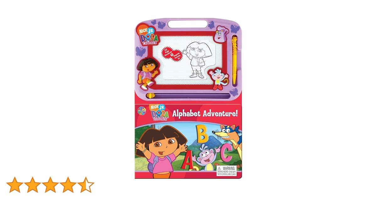 Amazon Co Jp Dora The Explorer Alphabet Adventure Nickelodeon Learning Japanese Books
