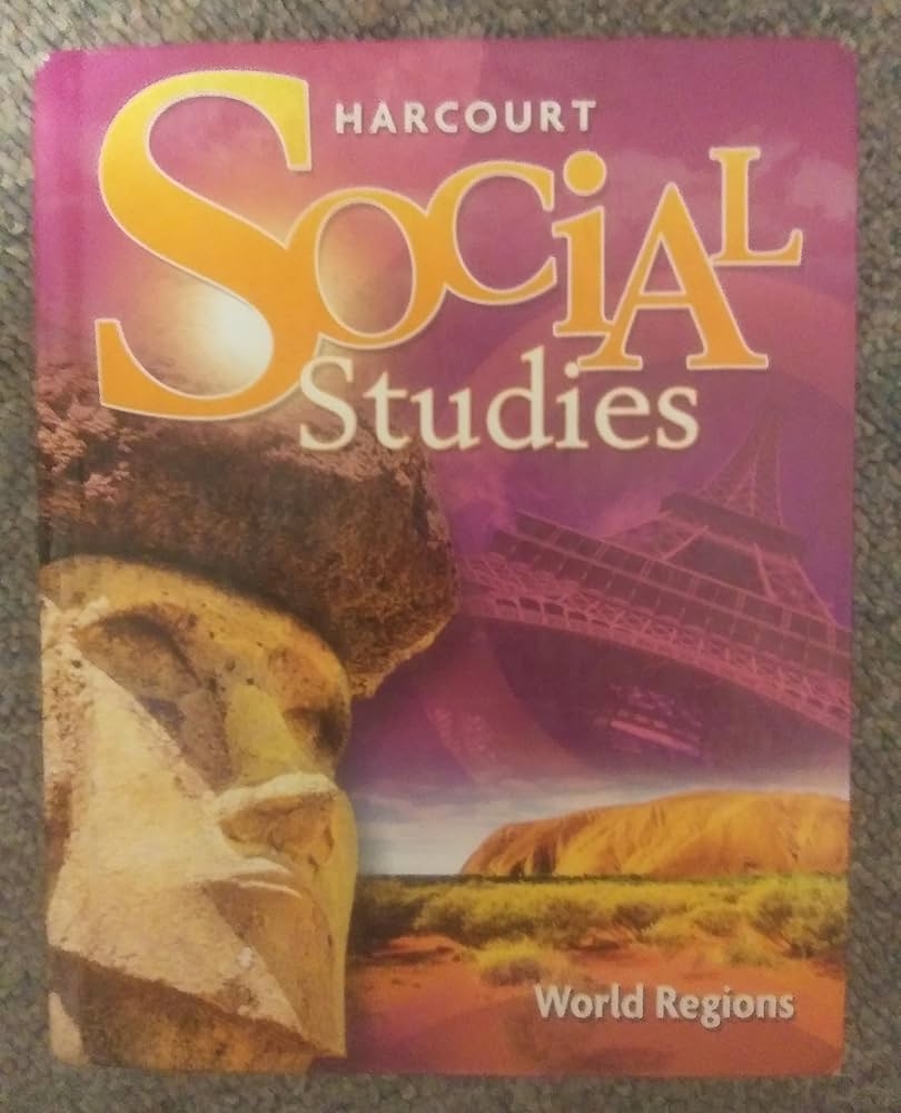 Amazon Harcourt Social Studies Student Edition Grade 6 World Regions 2007 9780153566837 HARCOURT SCHOOL PUBLISHERS Books