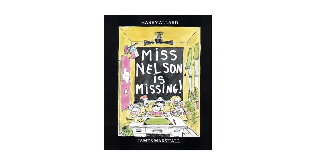 Amazon Miss Nelson Is Missing 9780395252963 Allard Jr Harry G Marshall James Libros