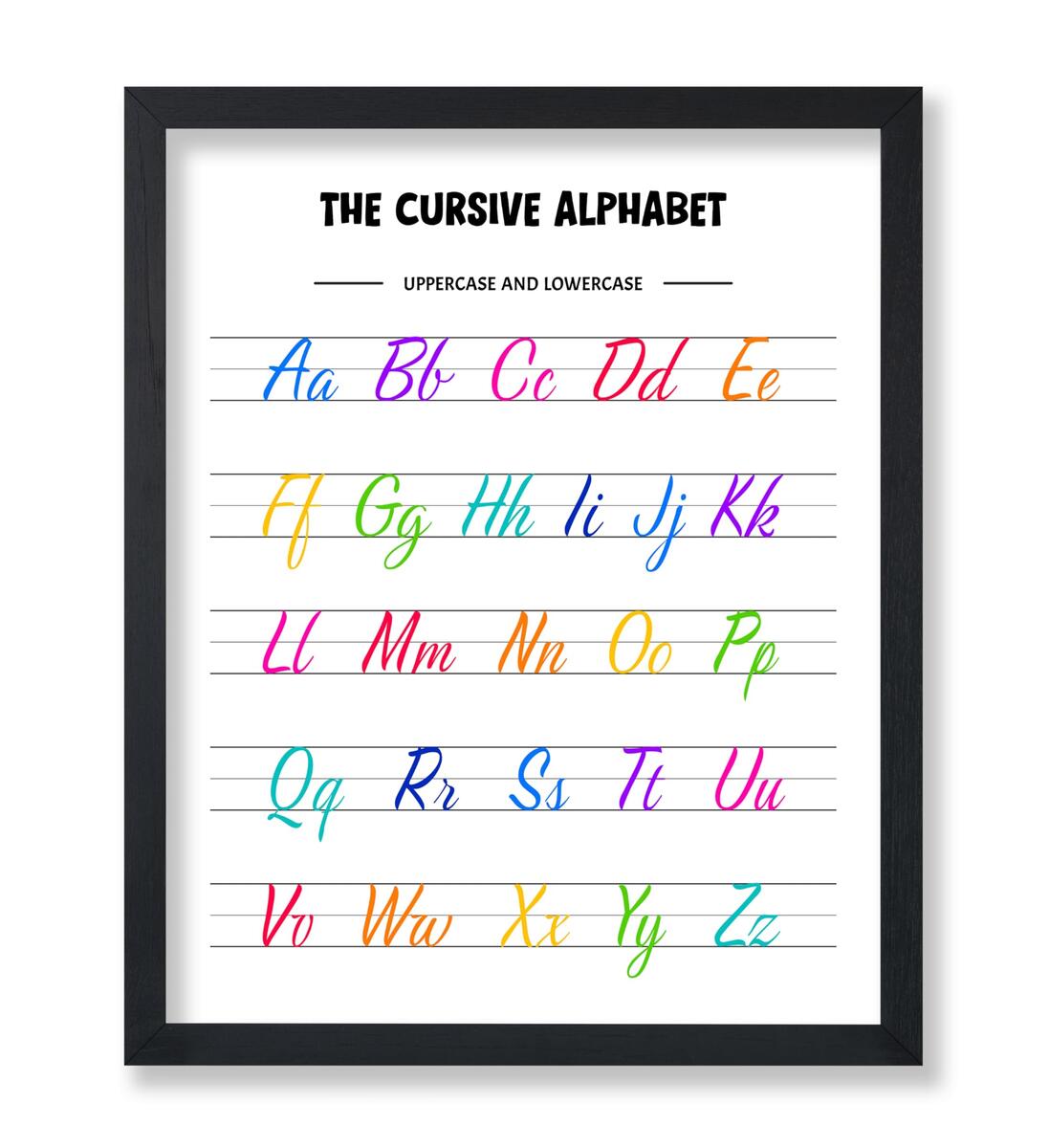 Amazon Monem Art Cursive Alphabet Poster Cursive Handwriting Chart Print Typography Educational Art Homeschool And Preschool Wall Decor Kid S Room Or Classroom Decor 8x10 UNFRAMED Wall Art Home Kitchen Amazon Monem Art Cursive Alphabet Poster Cursive Handwriting Chart Print Typography Educational Art Homeschool And Preschool Wall Decor Kid S Room Or Classroom Decor 8x10 UNFRAMED Wall Art Home Kitchen