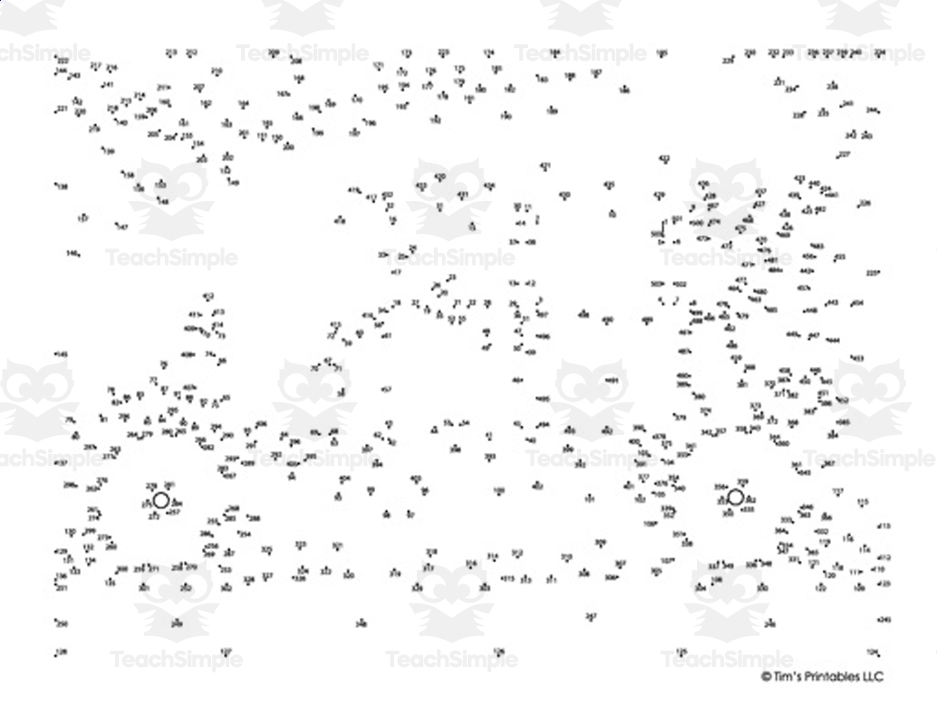 9 Printable Dot To Dot Worksheets 1 100 Free PDF At Worksheeto Worksheets Library