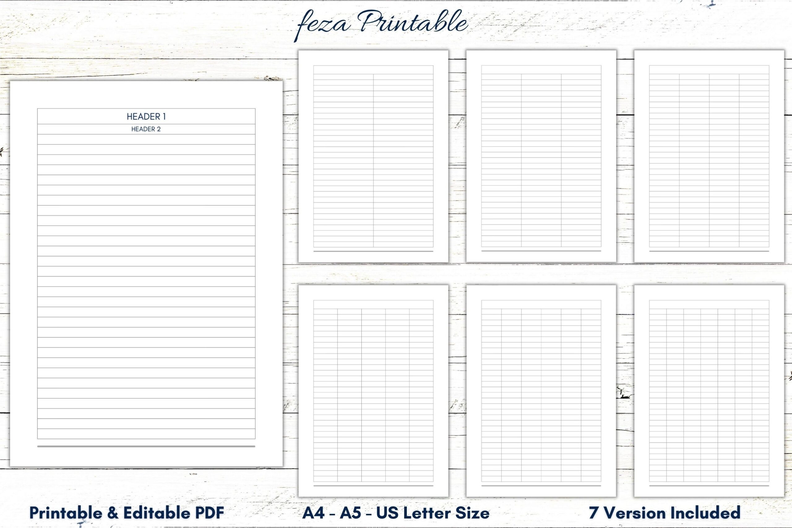 Blank Columns Chart Sheet Printable Editable Blank Worksheet Fillable Blank Columns Table PDF Blank Columns Template Lined Blank Columns Etsy Finland