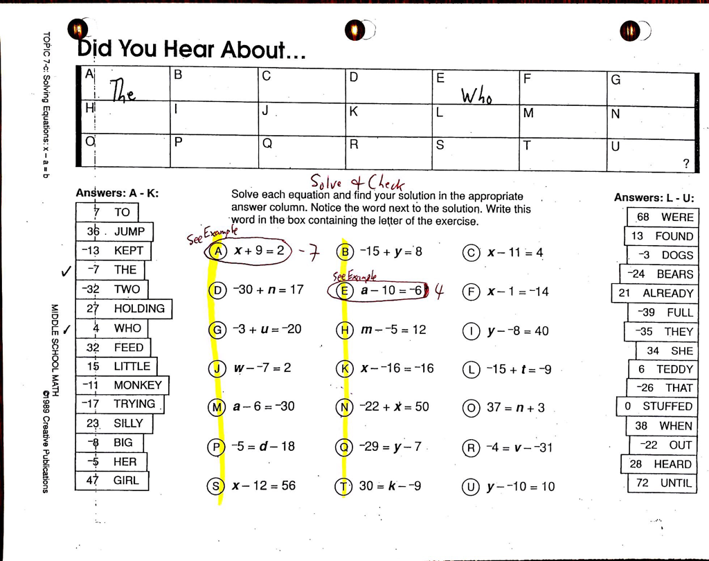 Blog Posts Mr Cavenders 6th Grade Math Classes Worksheets Library Can Someone Help With D 3 8 5a 1 Brainly Worksheets Library
