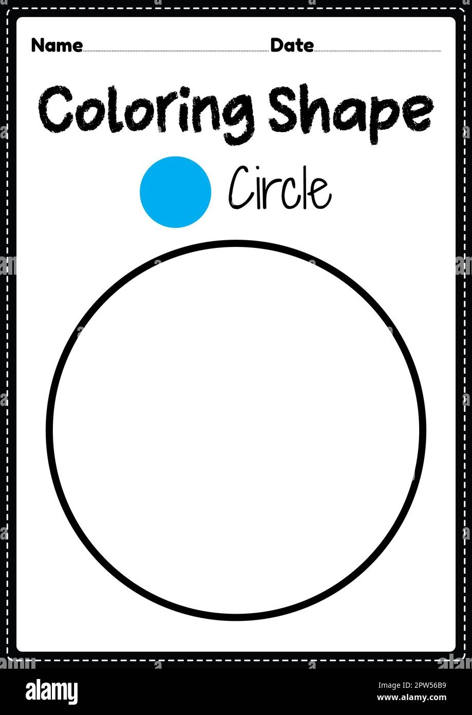 Coloring Pages For Kids Shapes Amax Kids