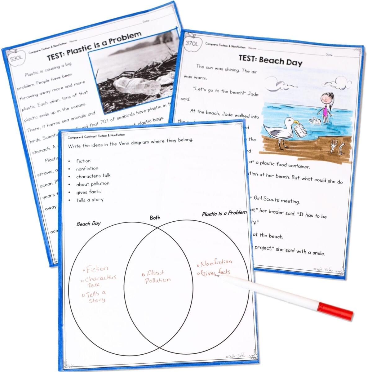 Compare Fiction And Nonfiction 1st Grade Rl 1 5 Google Slides Compare Fiction And Nonfiction 1st Grade Rl 1 5 Google Slides