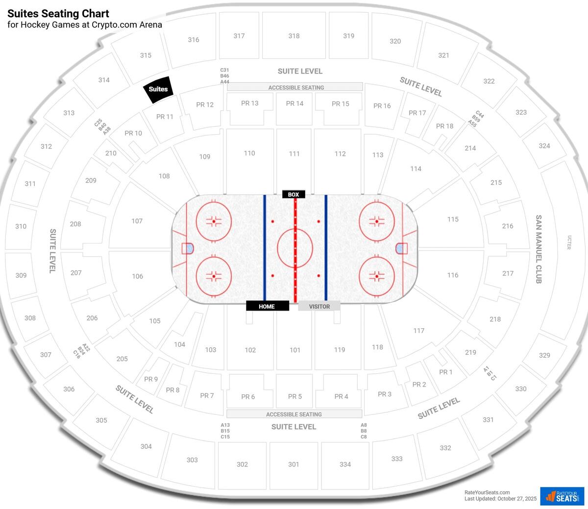 Crypto Arena Seating Guide RateYourSeats