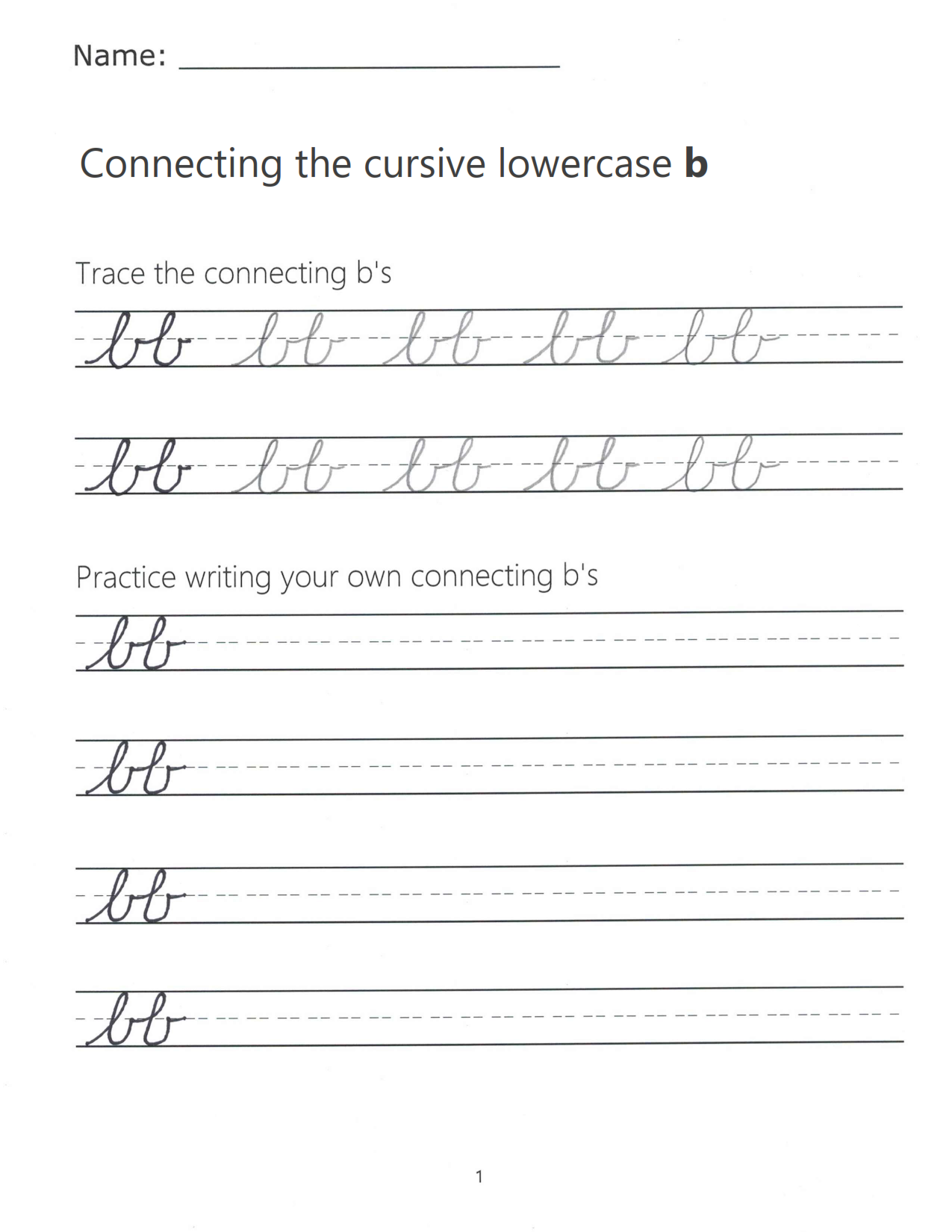 Cursive B How To Write A Lowercase B In Cursive Cursive B How To Write A Lowercase B In Cursive