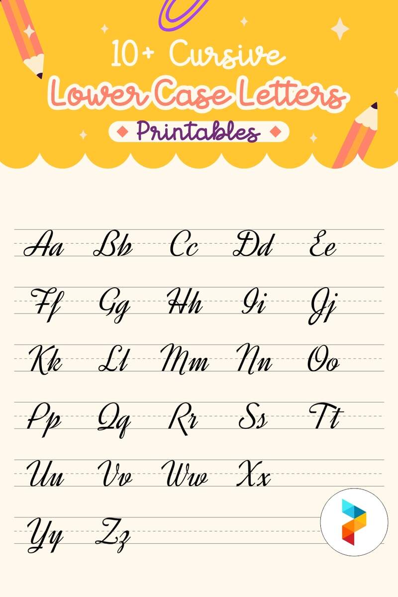 Cursive Lower Case Letters 20 Free PDF Printables Printablee Cursive Lower Case Letters 20 Free PDF Printables Printablee
