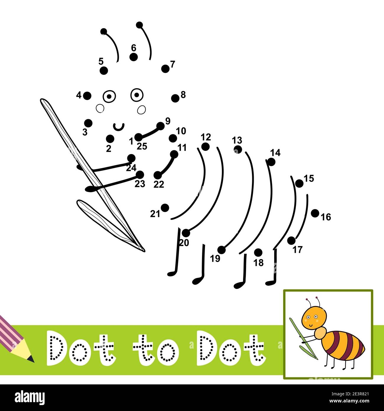 Dot To Dot Numbers Game With Cute Ant Connect The Dots Activity Page For Kids Stock Vector Image Art Alamy Dot To Dot Numbers Game With Cute Ant Connect The Dots Activity Page For Kids Stock Vector Image Art Alamy