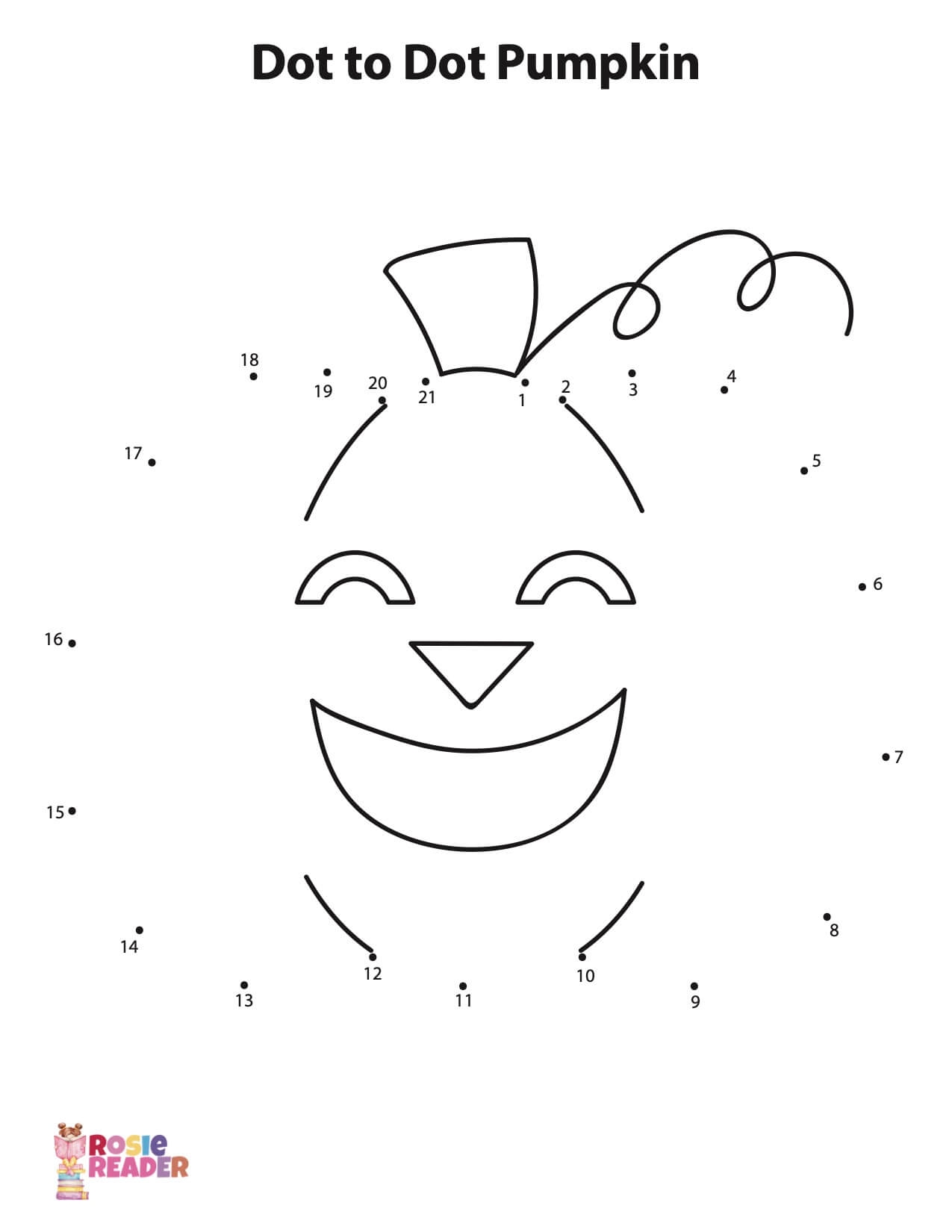 Dot To Dot Pumpkin Reading Adventures For Kids Ages 3 To 5 Dot To Dot Pumpkin Reading Adventures For Kids Ages 3 To 5
