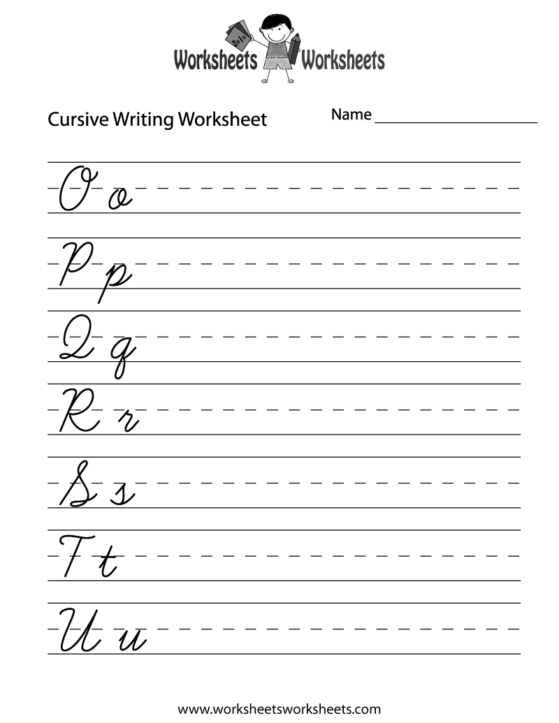 Easy Cursive Writing Worksheet Worksheets Worksheets Easy Cursive Writing Worksheet Worksheets Worksheets