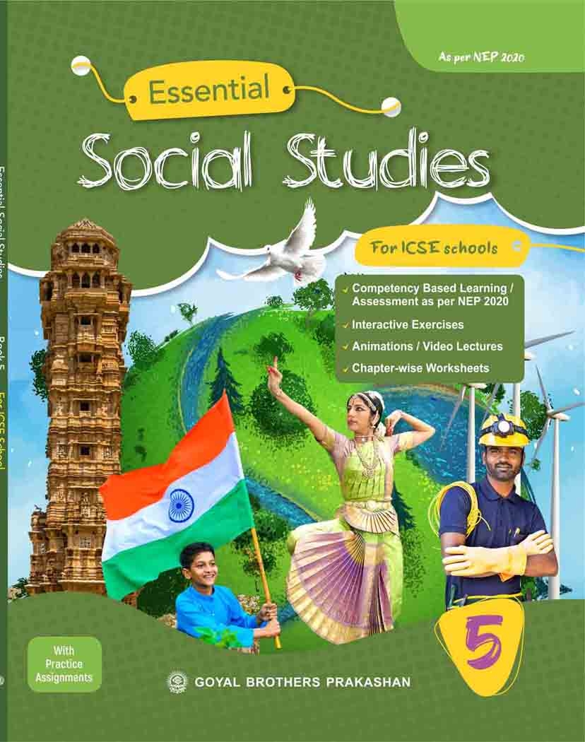 Essential Social Studies For Class 5 GBP Editorial ICSE Board Curriculum Discover The World With Essential Social Studies Series For Class 5 ICSE Recommended Ignite Curiosity With Essential Social