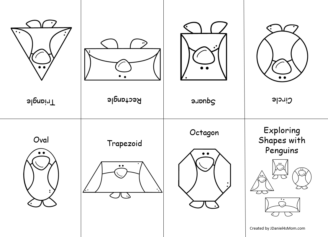 2D Shapes Mini Book Activity For Math Centers Shape Tracing Sheets Classful