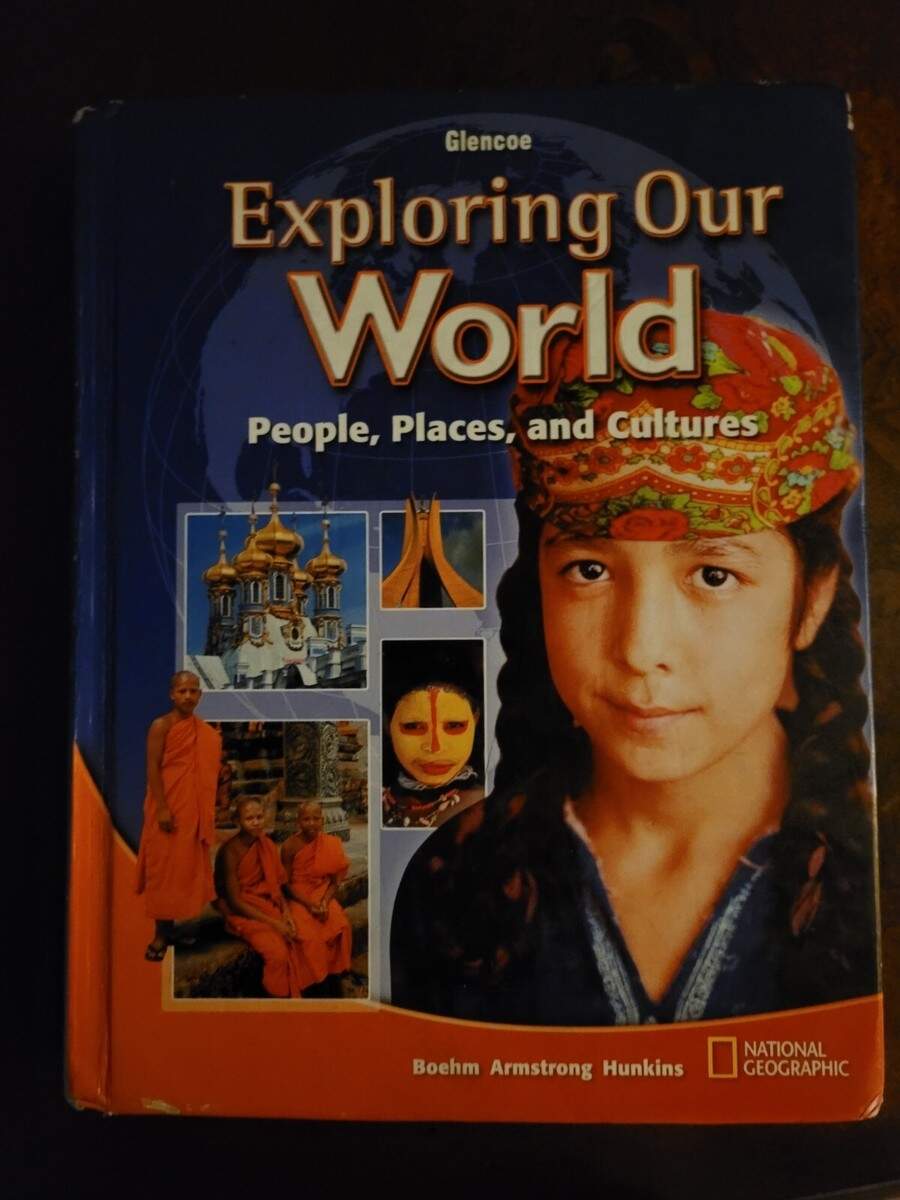 Exploring Our World People Places And Cultures National Geographic Glencoe 9780078803109 EBay