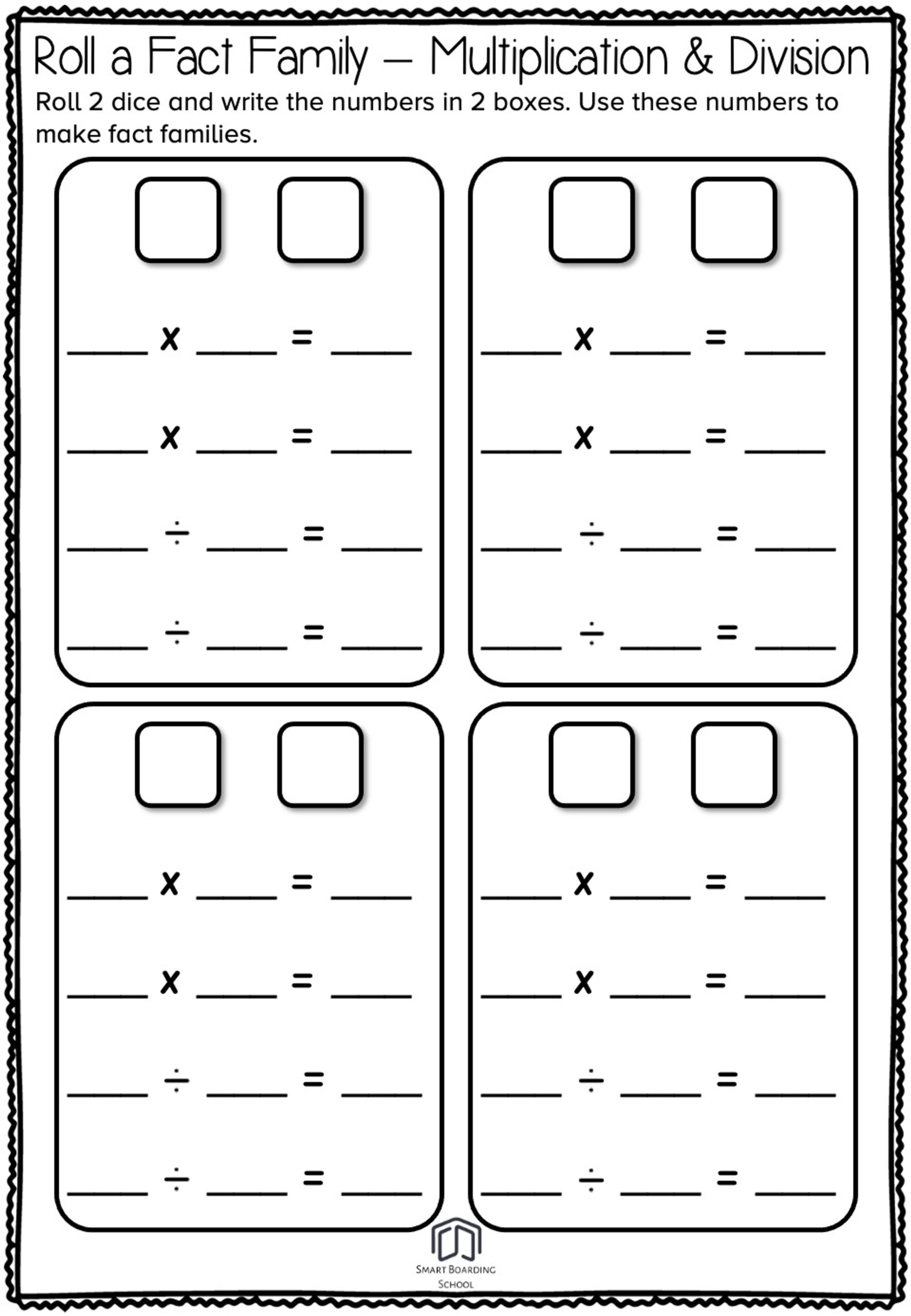 Fact Family Worksheets Number Bonds Worksheets To 100