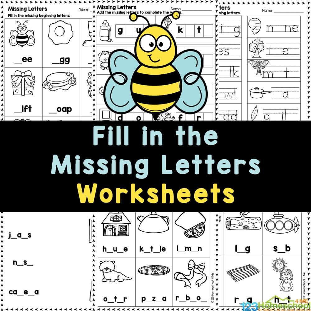 Fill In The Missing Letters Free Complete Missing Letters In Words Worksheets Find Missing Letter With Winter Hat Spelling Worksheet Stock Vector Illustration Of Kids Kindergarten 260349730