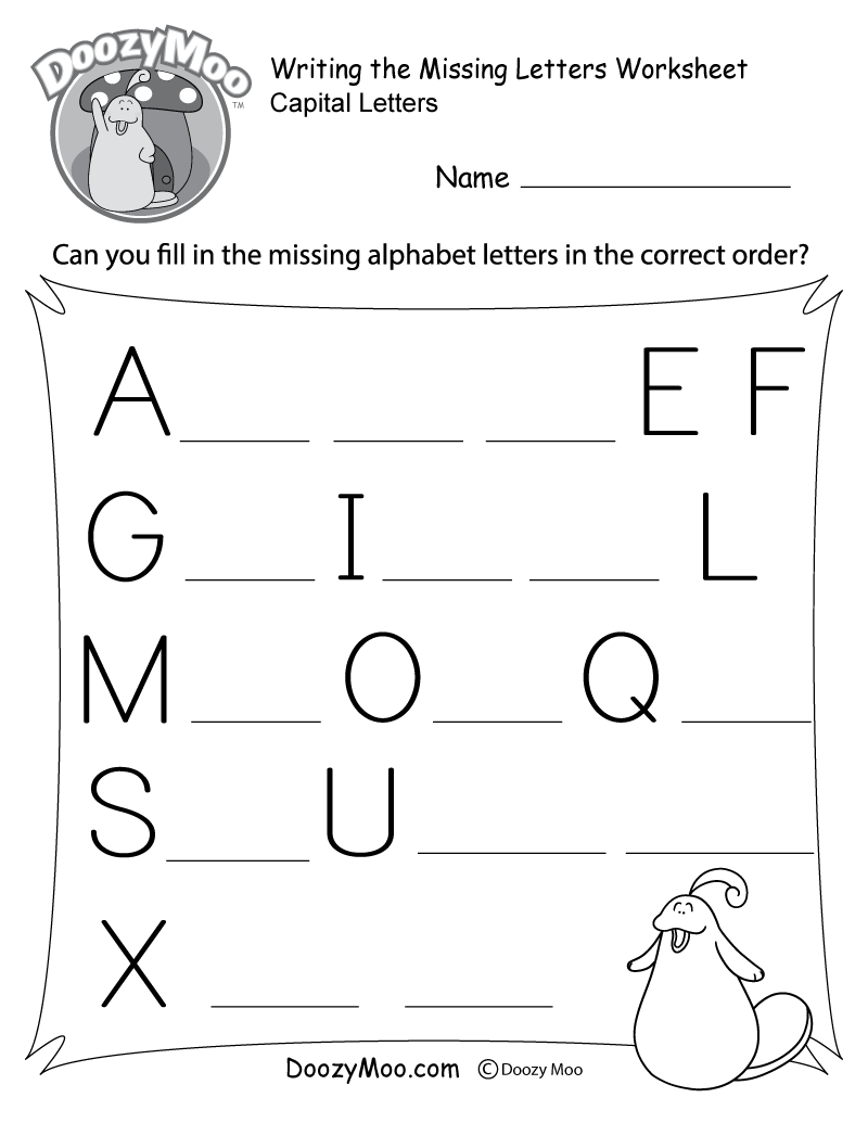 Leprechaun Missing Alphabet Etsy