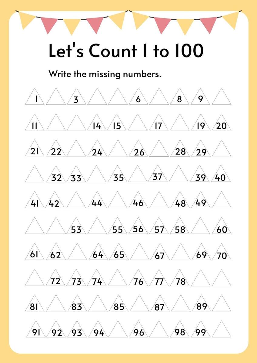 Free 1st Grade Math Worksheet Templates To Customize Canva Free Printable 2nd Grade Math Worksheets Canva