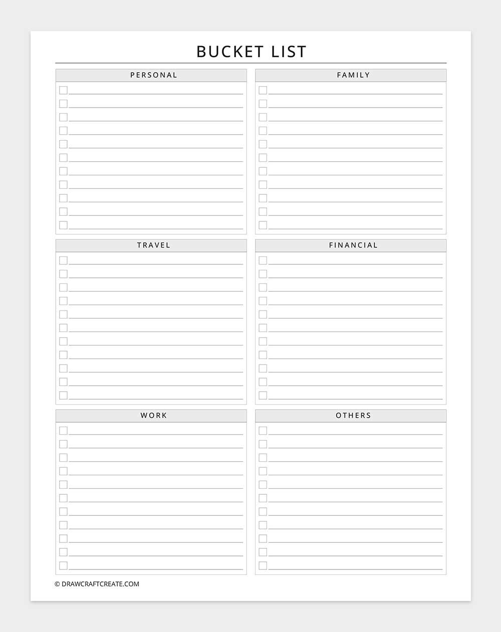 Free 2026 Planner Printable 47 Pages Draw Craft Create