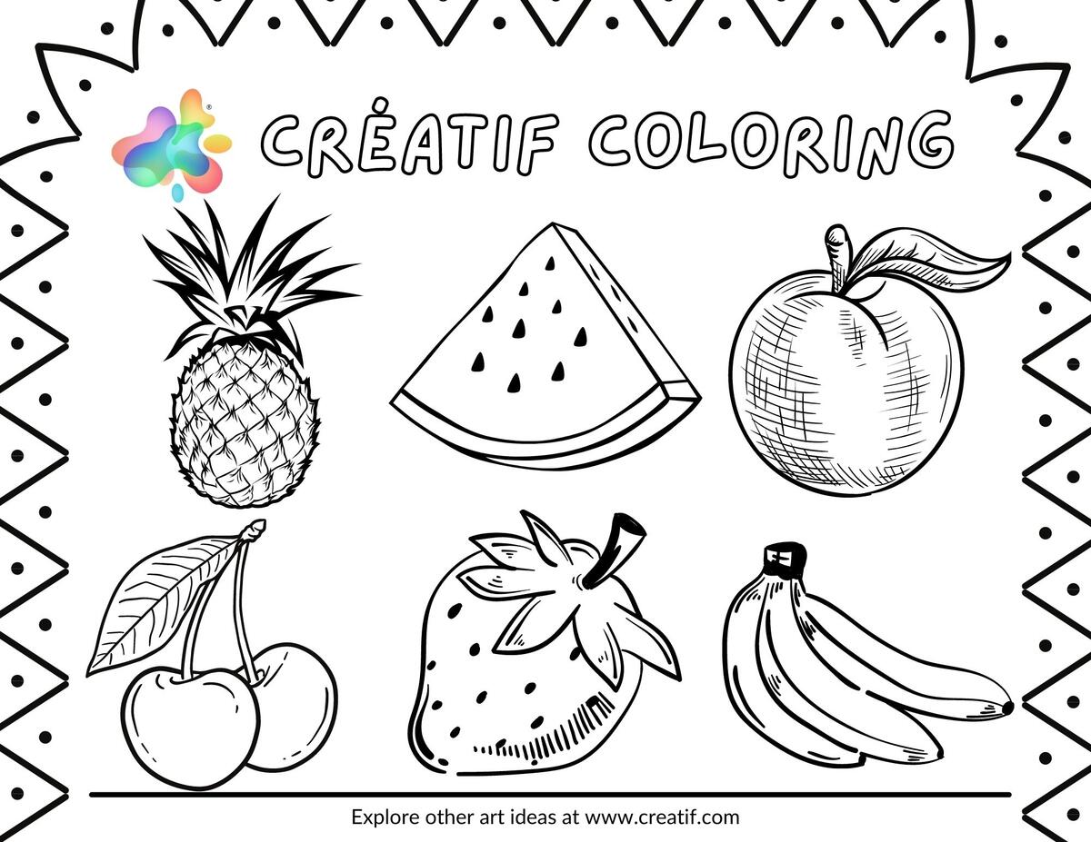 FREE Art Activity Sheet Creatif