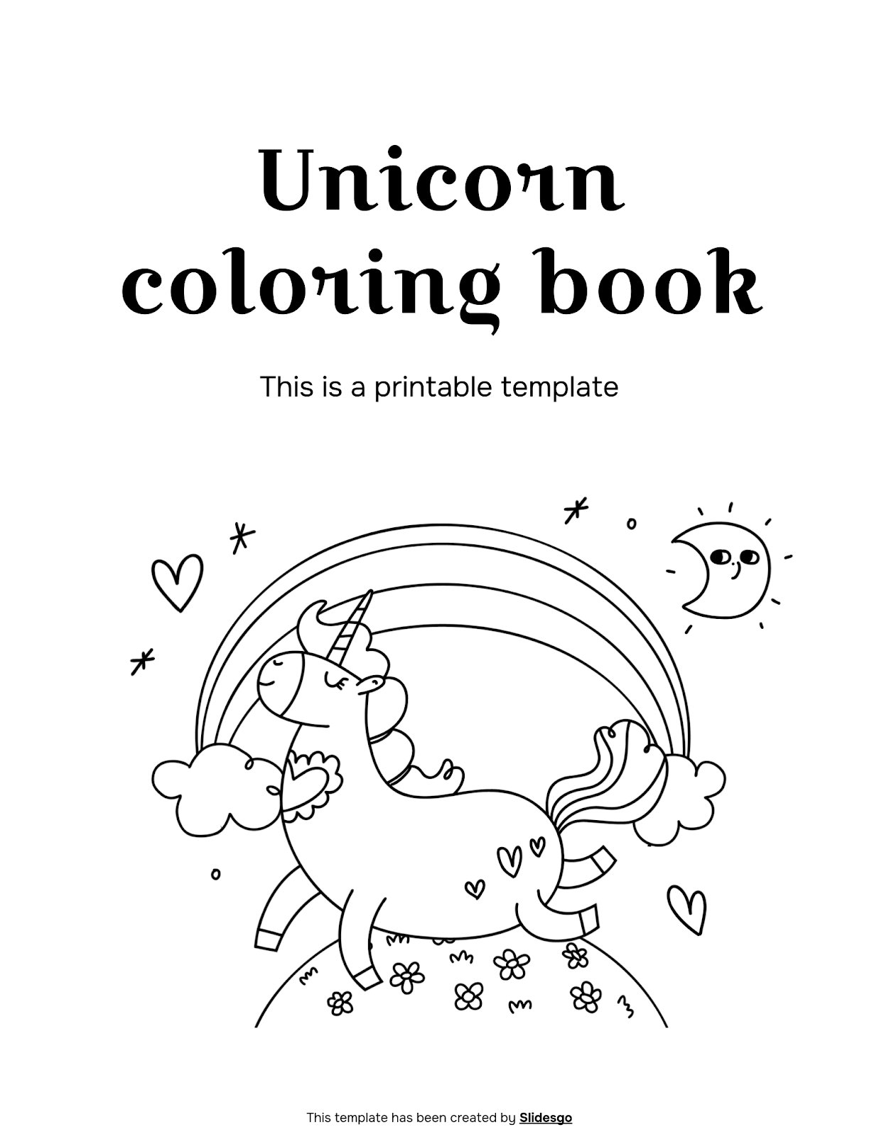 Free Coloring Book Google Slides And Powerpoint Templates