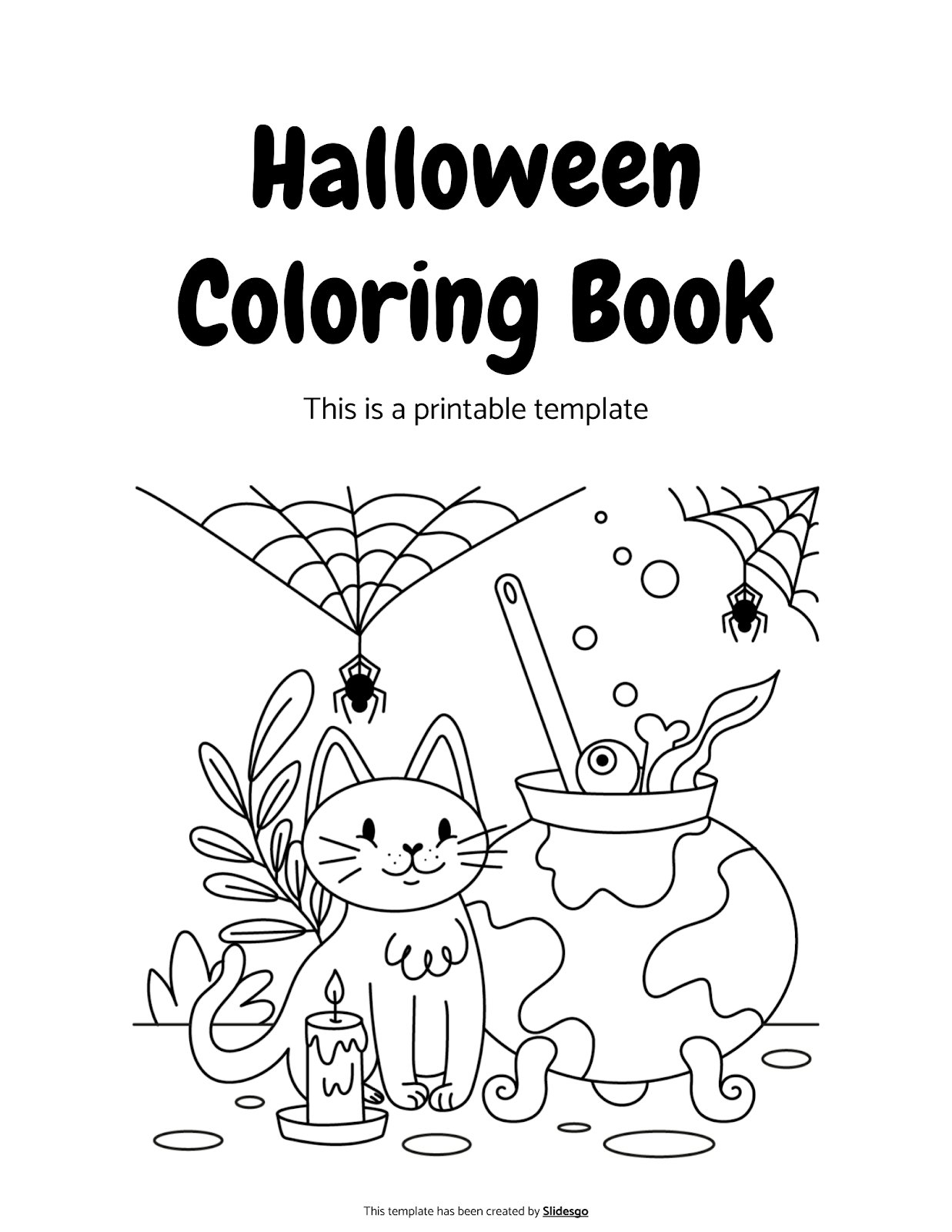 Free Coloring Book Google Slides And Powerpoint Templates