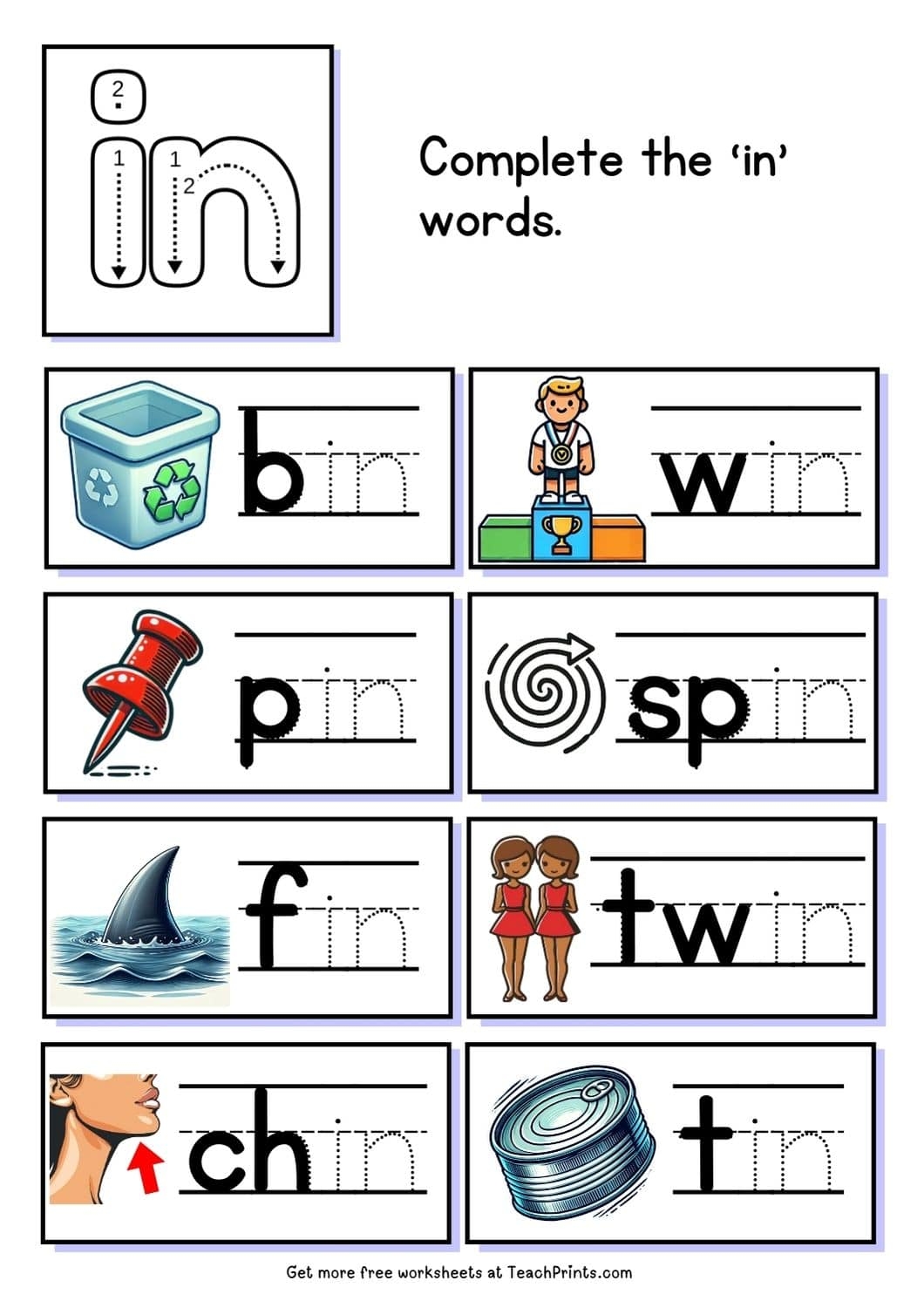 OP Words Words Scramble Phonics Word Families Worksheet Ezpzphonics