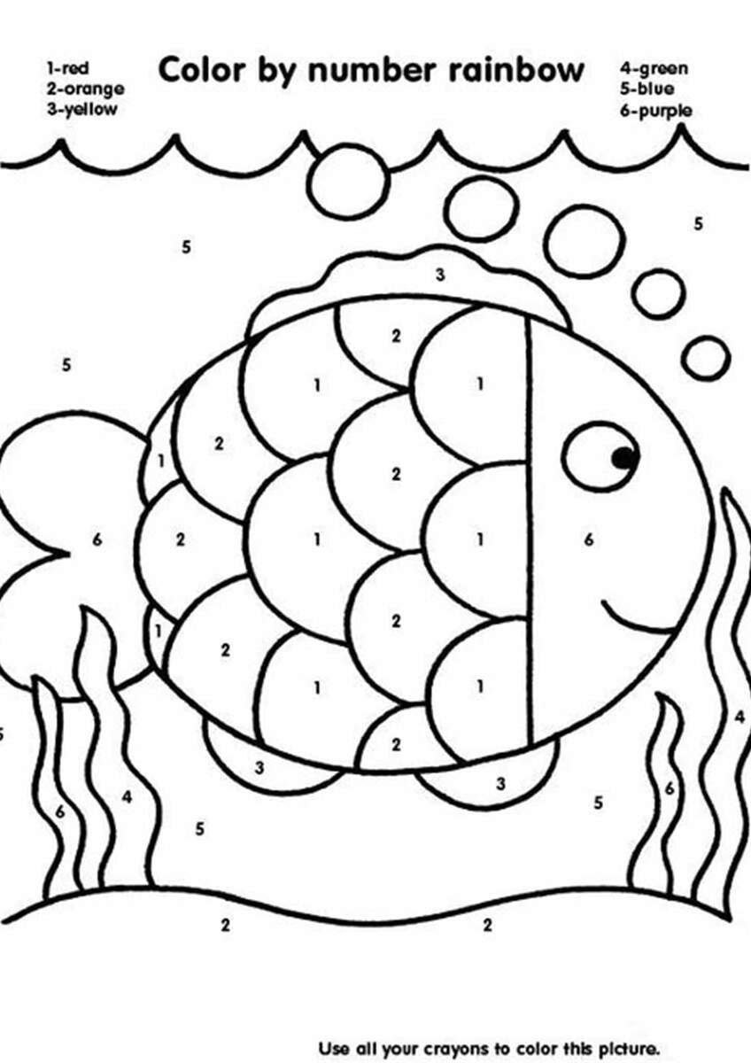 Free Printable Color By Number Worksheets For Kindergarten Tulamama Cat Color By Number Worksheet Free Printable Digital PDF