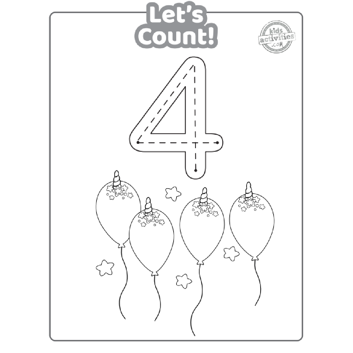 Free Printable Counting Activity Worksheets For Preschoolers Kids Activities Blog